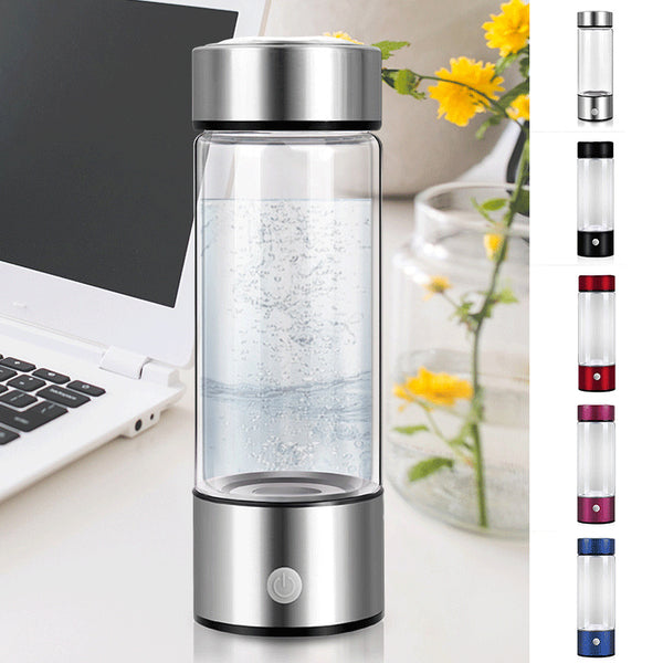 Hydrogen Water Bottles Electric Hydrogen Rich Water Generator Bottle New Technology Rechargeable Portable Antioxidant