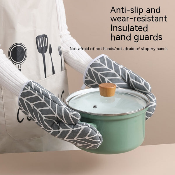 Kitchen Microwave Oven Insulated Gloves