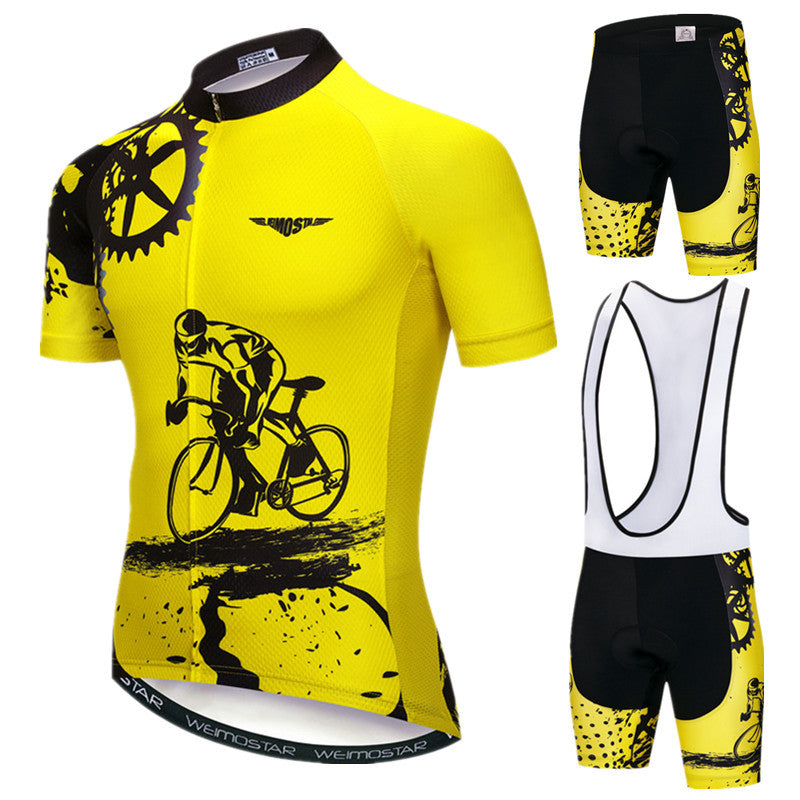 Pro cycling jersey set