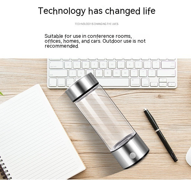 Hydrogen Water Bottles Electric Hydrogen Rich Water Generator Bottle New Technology Rechargeable Portable Antioxidant