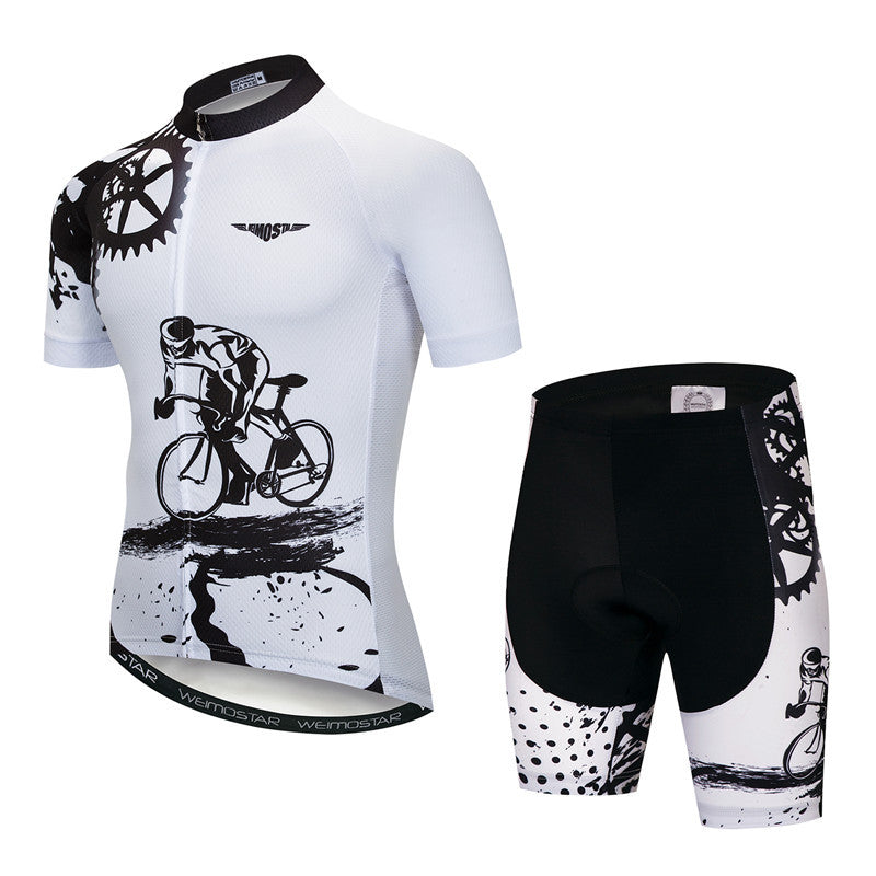 Pro cycling jersey set