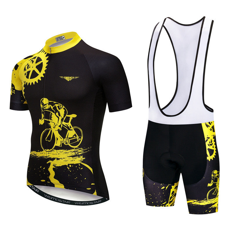 Pro cycling jersey set