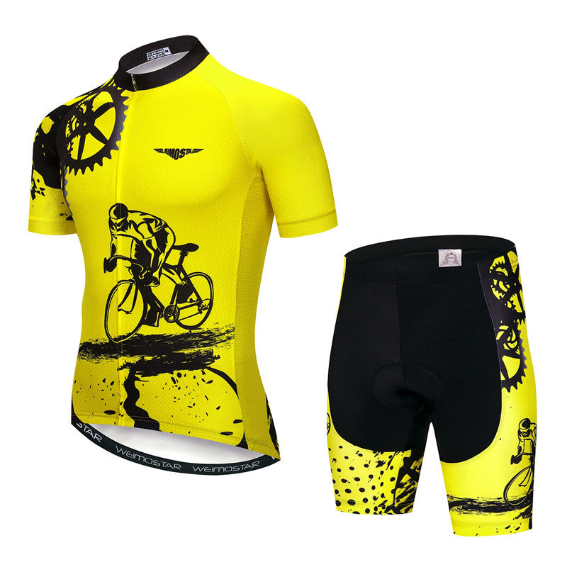 Pro cycling jersey set