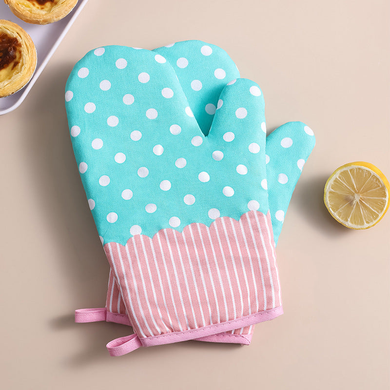 Kitchen Microwave Oven Insulated Gloves