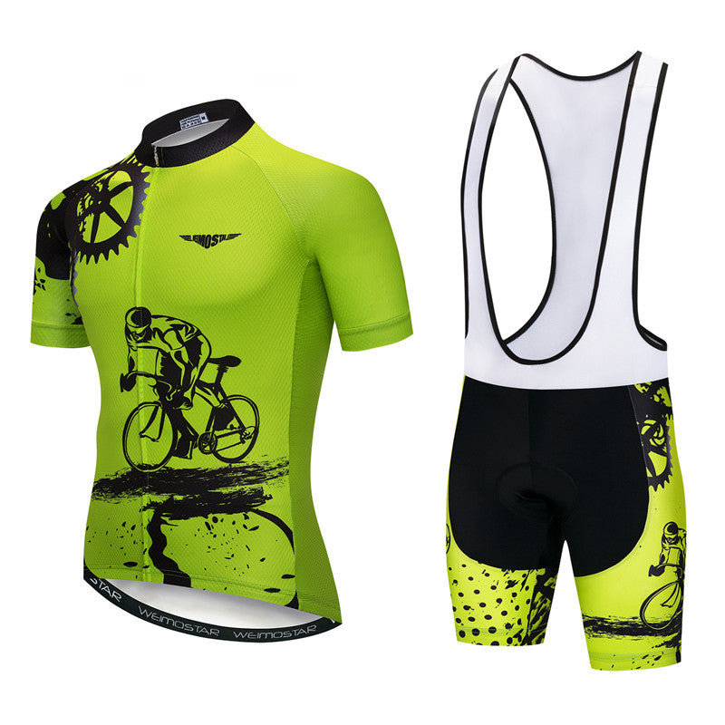 Pro cycling jersey set